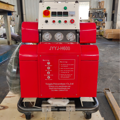 Hydraulisch angetriebene 380V 50HZ PU-Schaum-Spray-Maschine
