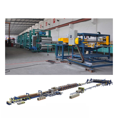 Farbstahl 15mm PU-Sandwich-Platten-Fertigungsstraße